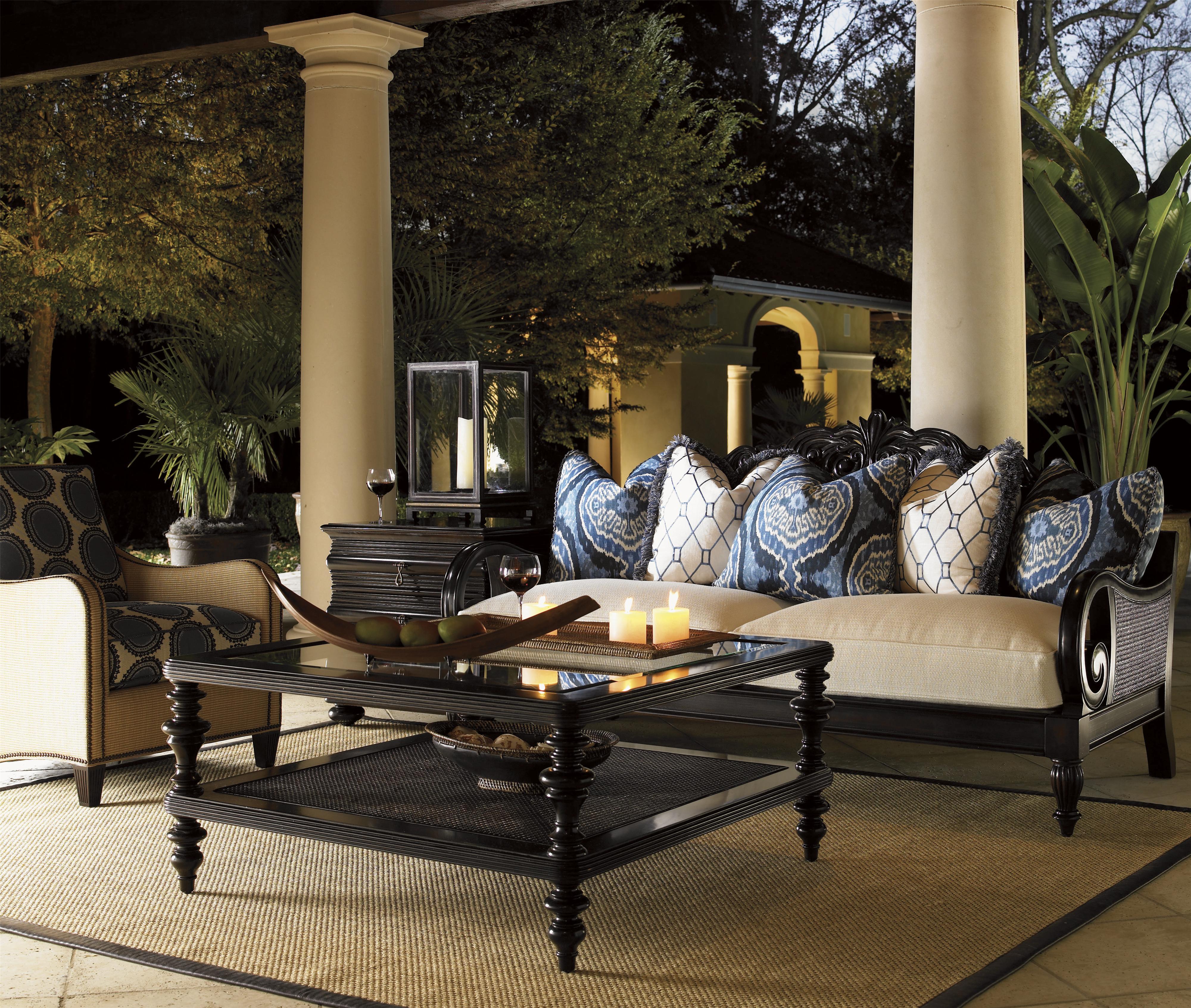 Tommy Bahama Home Royal Kahala 537 956 Three Drawer Black Sands