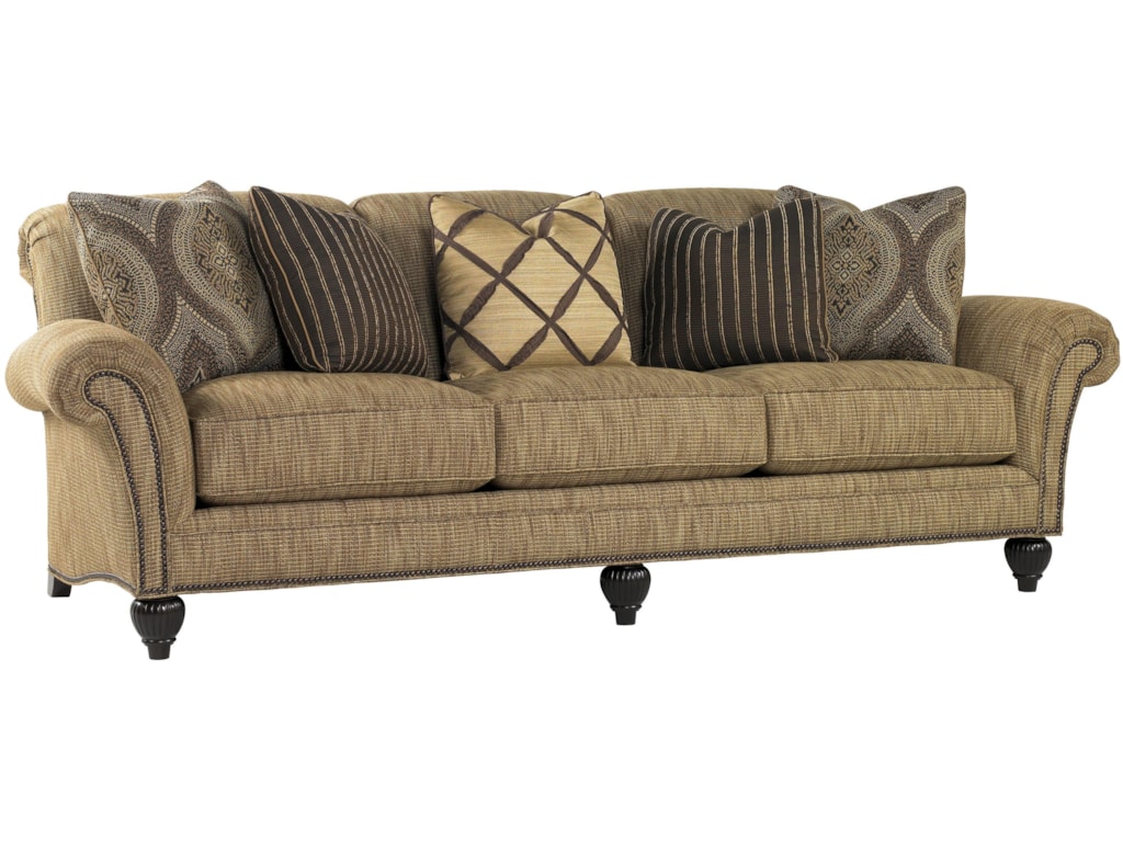 Tommy Bahama Home Royal Kahala Edgewater Rolled Arm Sofa With Tommy Bahama Home Royal Kahalaedgewater Sofa