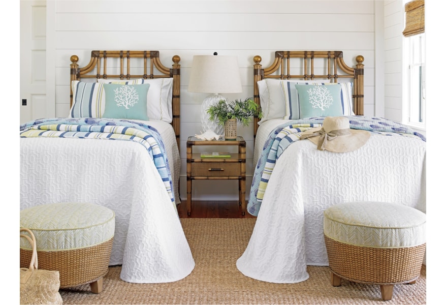 Tommy Bahama Home Twin Palms Twin Guest Bedroom Group Hudson S