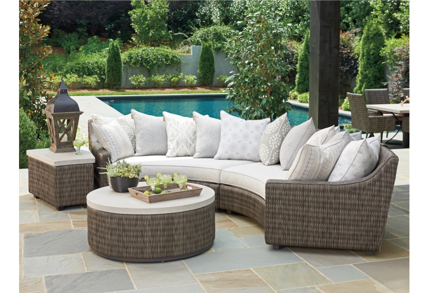Tommy Bahama Outdoor Living Cypress Point Ocean Terrace 4 Seat