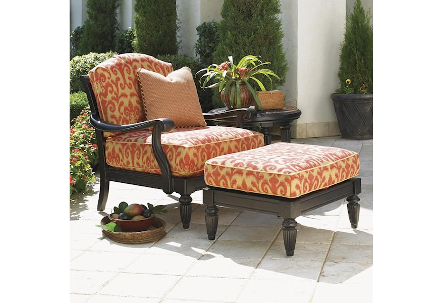 Tommy Bahama Outdoor Living Kingstown Sedona Lounge Chair And