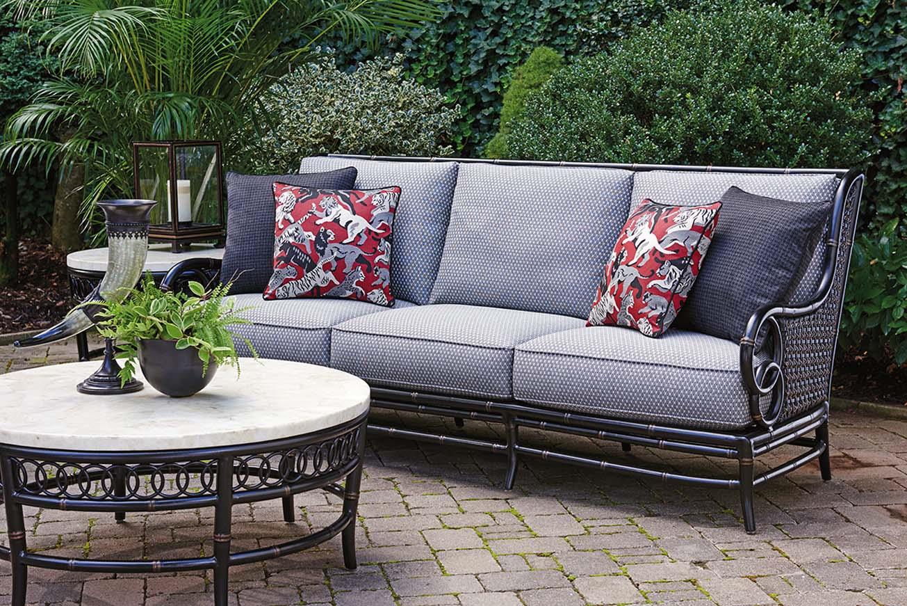 Tommy Bahama Outdoor Living Marimba Outdoor Sofa With Four