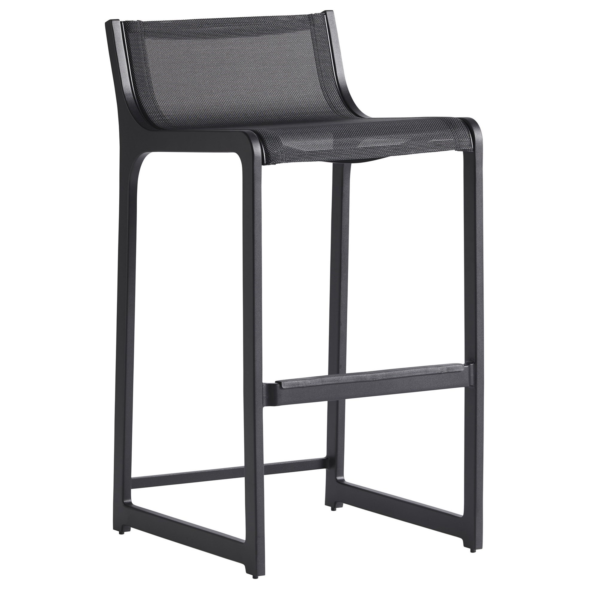 Tommy Bahama Outdoor Living South Beach 3940 16 Contemporary Outdoor Sling Seat Bar Stool Baer S Furniture Outdoor Bar Stools