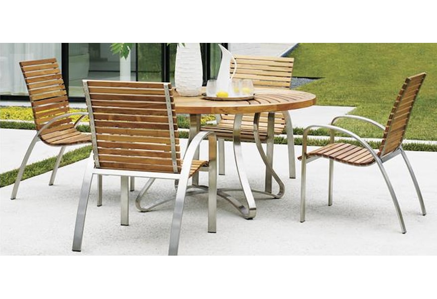 Tommy Bahama Outdoor Living Tres Chic Modern Dining Chair Tommy Bahama Outdoor Living Tres Chic