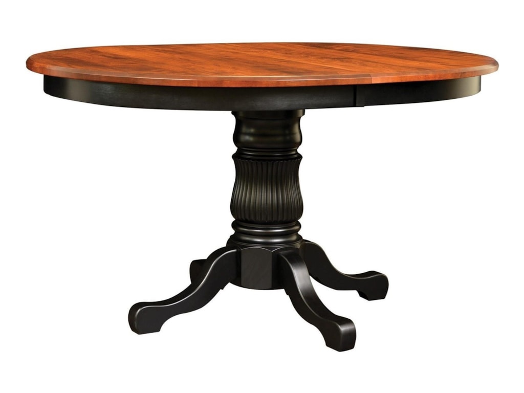 Ellis Cove Dining Oval Table With Two Leaves By Rotmans Amish At