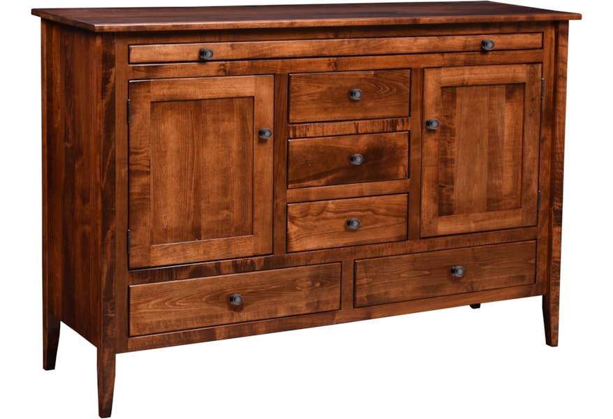 Trailway Amish Kingston Server With Pull Out Shelf Prime