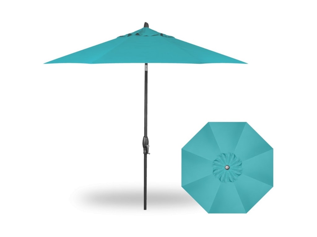Treasure Garden Market Umbrellas9' Auto Tilt Umbrella