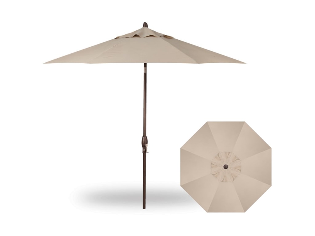 Treasure Garden Market Umbrellas9' Auto Market Tilt Umbrella