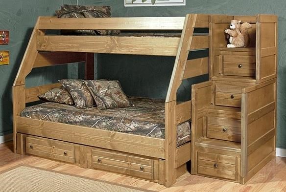 twin loft bed with dresser