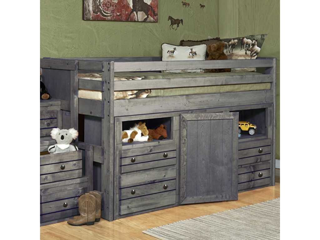 Trendwood Bayview Junior Loft Bed W Storage Dresser Dunk Bright Trendwood Bayview Junior Loft Bed W Storage Dresser Dunk Bright Furniture Beds