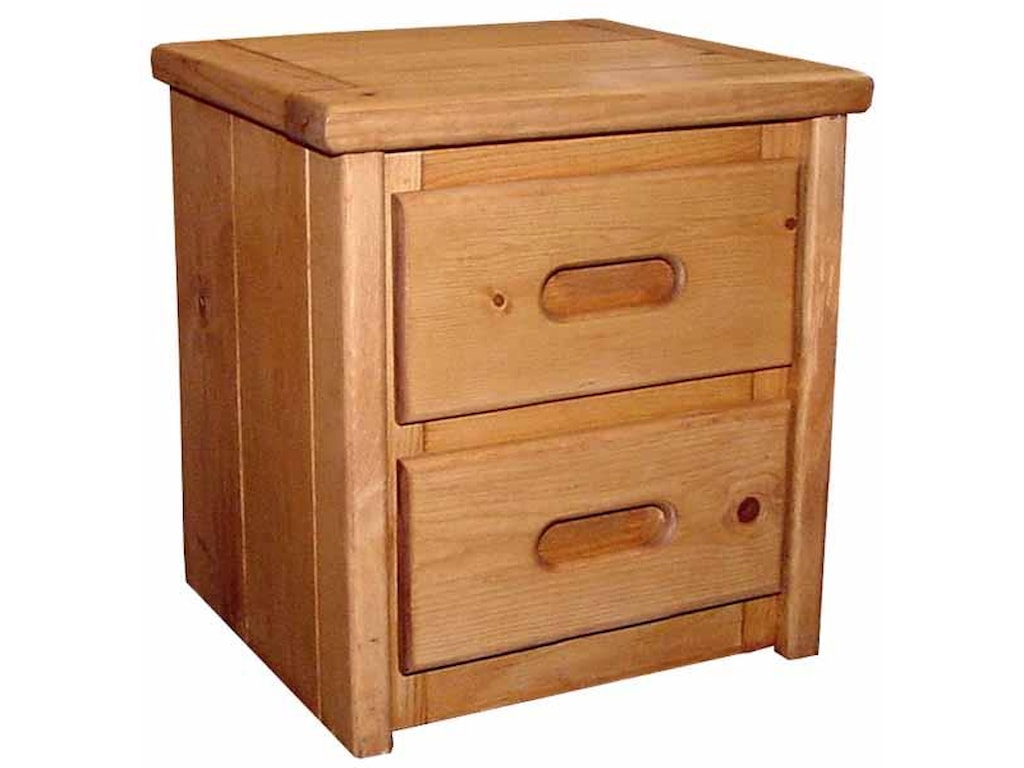 Trendwood Bunkhouse2 Drawer Nightstand