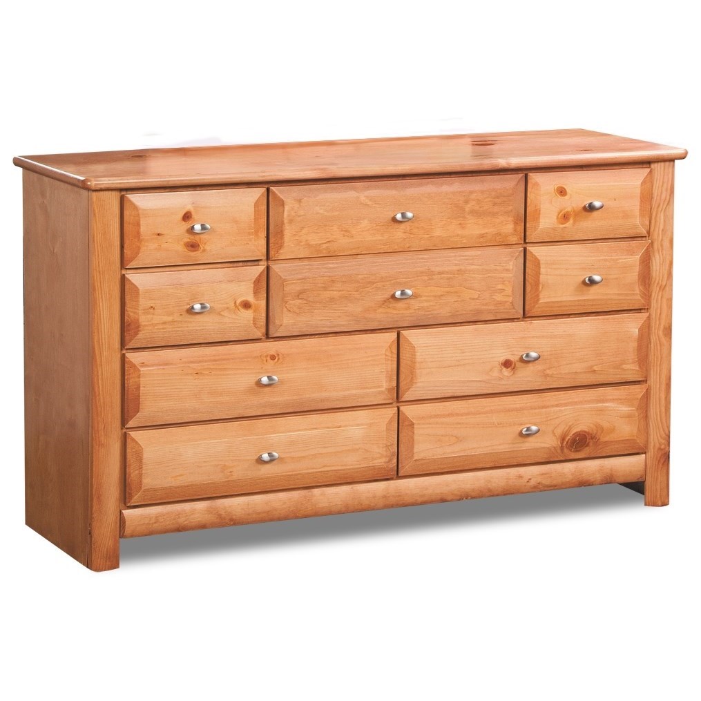 Trendwood Laguna 9 Drawer Dresser Homeworld Furniture Dressers