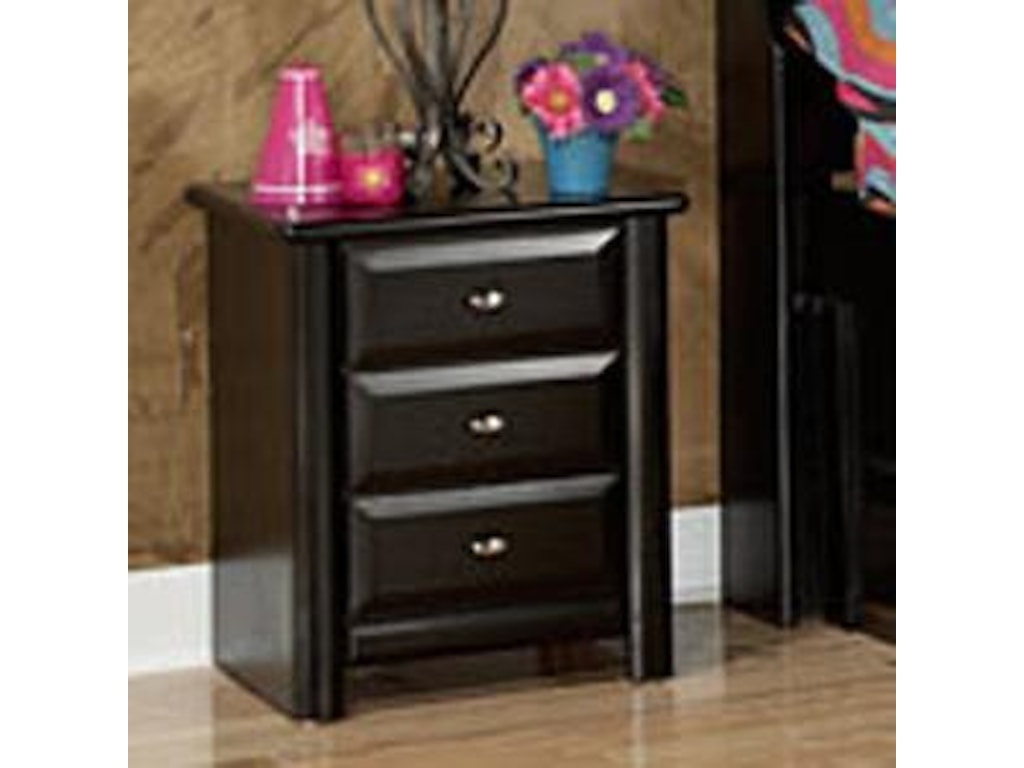 Trendwood Laguna Three Drawer Nightstand