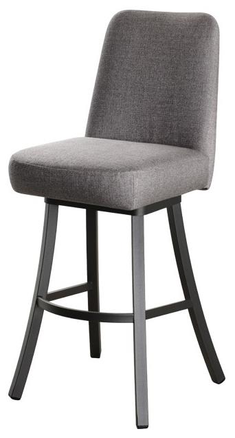 Trica Contemporary Seating Bloom Upholstered Swivel Bar Stool Wilson S Furniture Bar Stools