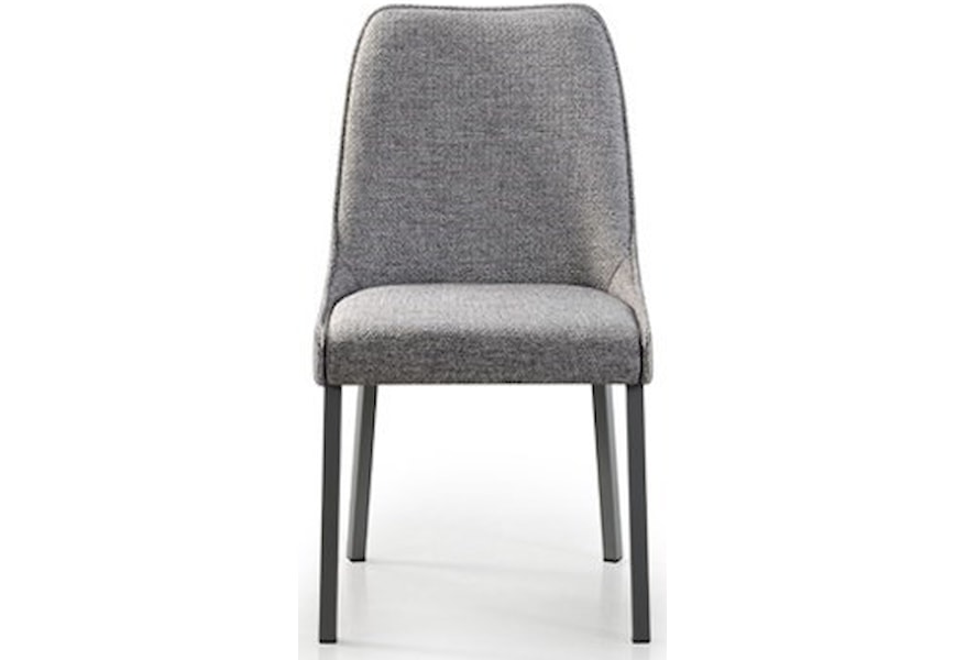 Trica Contemporary Seating Olivia Upholstered Dining Side Chair Stoney Creek Furniture Dining Side Chairs