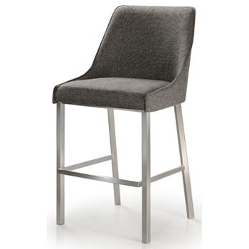Trica Contemporary Seating Sara Barstool With Metal Base Jordan S Home Furnishings Bar Stools