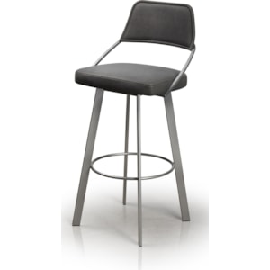 Trica Contemporary Seating Wish Swivel Upholstered Bar Stool Wilson S Furniture Bar Stools