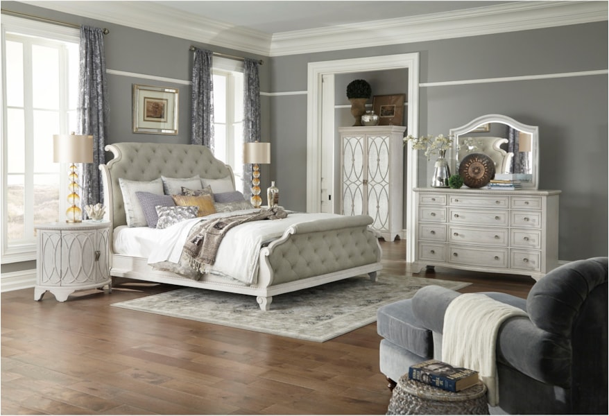 Trisha Yearwood Home Collection By Klaussner Jasper County 790 Q Bedroom Group 1 Queen Bedroom Group Hudson S Furniture Bedroom Groups