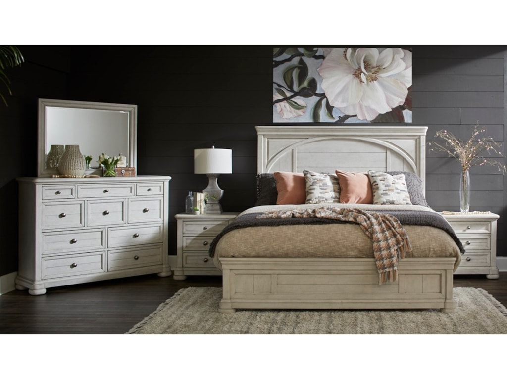 Trisha Yearwood Home Collection By Klaussner Nashville Queen Bedroom Group Sam Levitz Furniture Bedroom Groups
