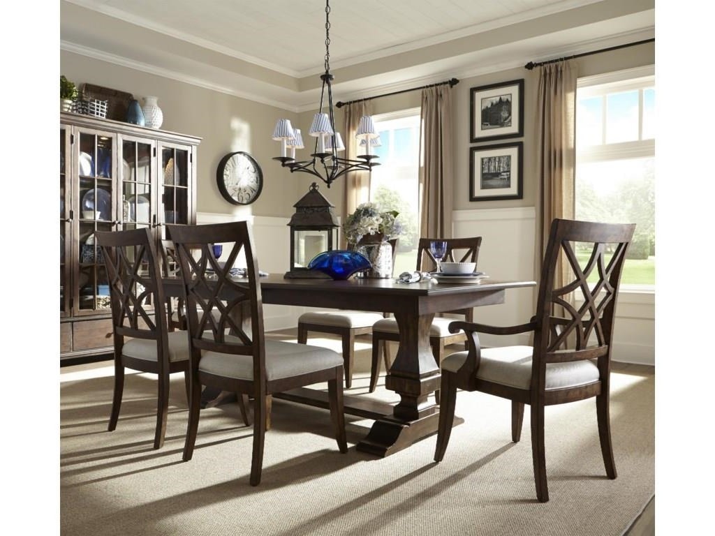 Trisha Yearwood Home Collection By Klaussner Trisha Yearwood Home 920 102tb 6x900 2x950p 893tb 10 Piece Rectangular Dining Room Extension Table 6 Upholstered Side Chairs 2 Parson Chairs And China Cabinet Set Sam Levitz Furniture