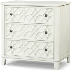 Trisha Yearwood Home Collection By Klaussner Trisha Yearwood Home 919 675 Nstd Gwendolyn 3 Drawer Accent Chest Efo Furniture Outlet Accent Chests