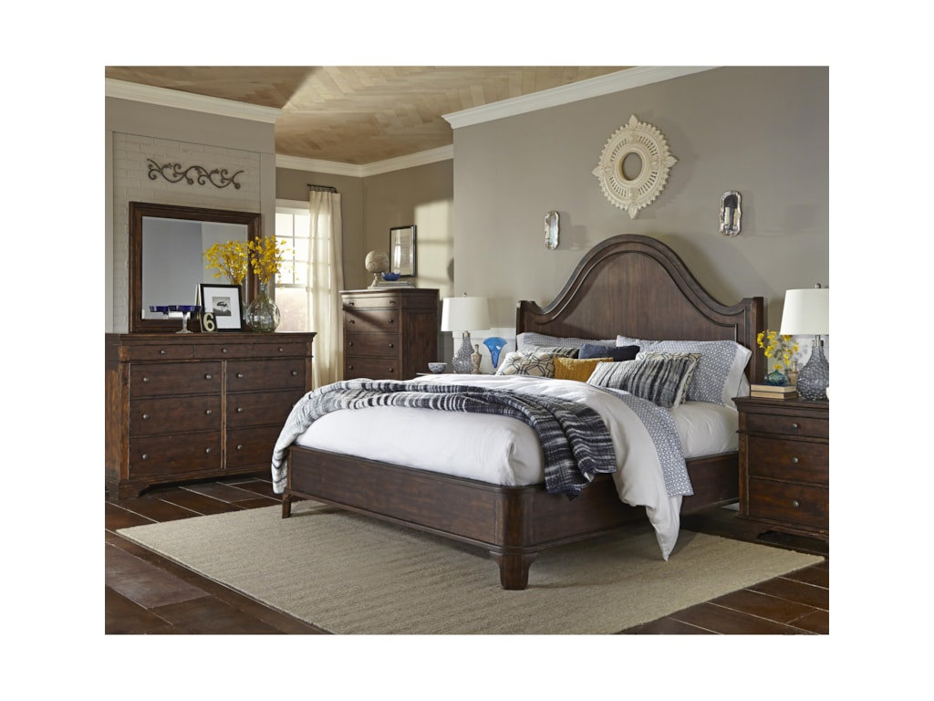 Trisha Yearwood Home Collection by Klaussner Trisha Yearwood HomePatricia Queen Shelter Bed