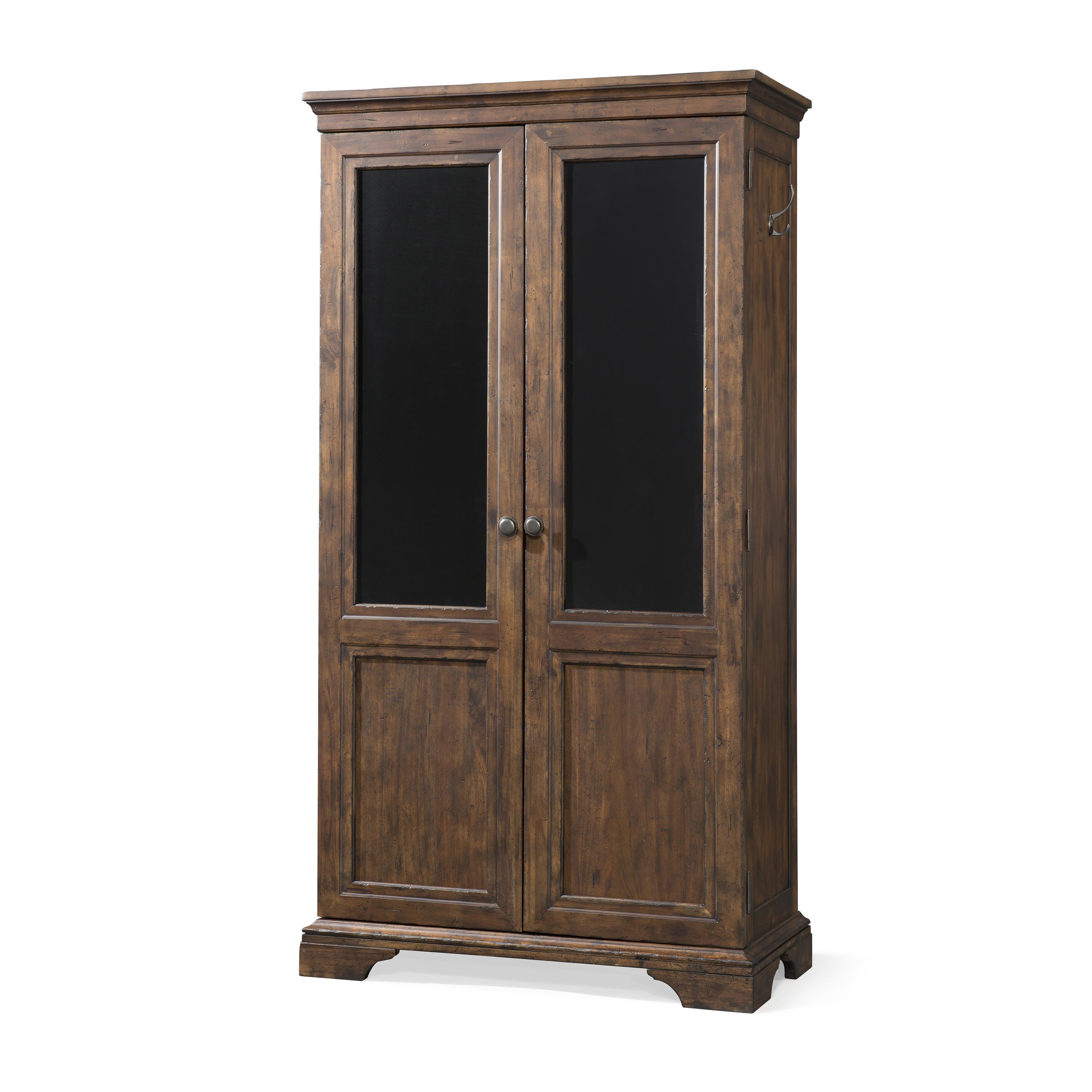 Trisha Yearwood Home Walk Away Joe Storage Cabinet With Chalkboard On Doors By Trisha Yearwood Home Collection By Klaussner At Wayside Furniture