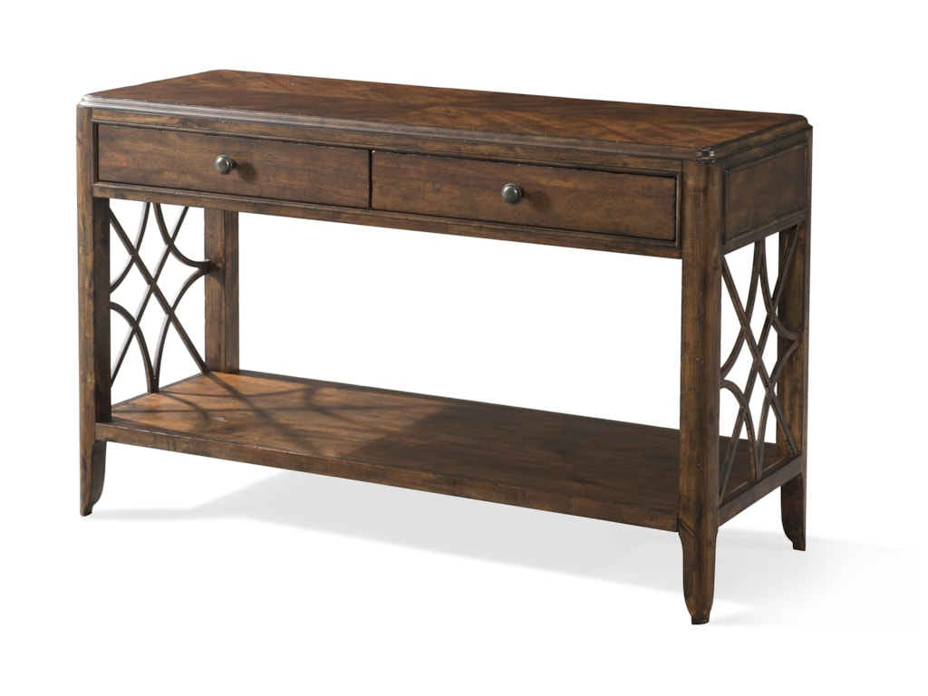 Trisha Yearwood Home Collection By Klaussner Trisha Yearwood Home Collection By Klaussner Homegeorgia Rain Drawer Sofa Table