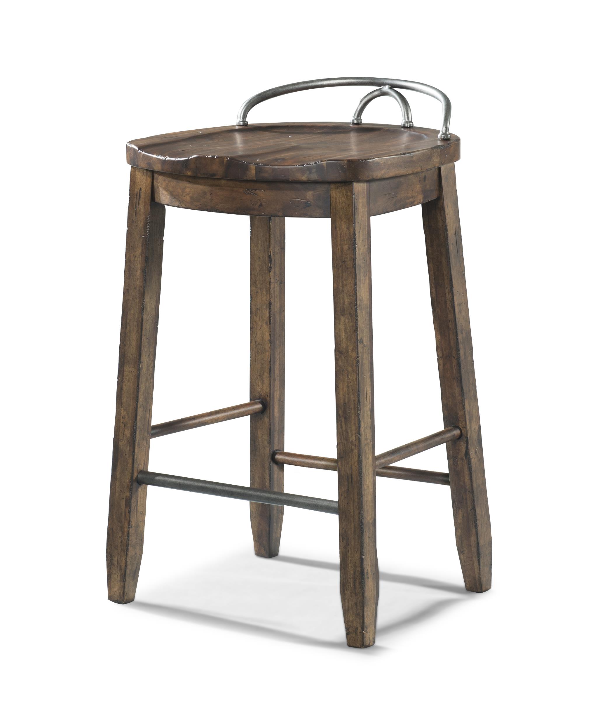 metal saddle stool