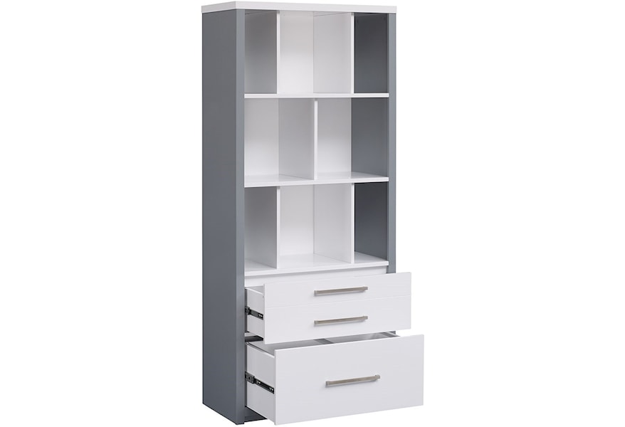 Twin Star Home Ashford Bk10444 Tpp01 Contemporary Bookcase And