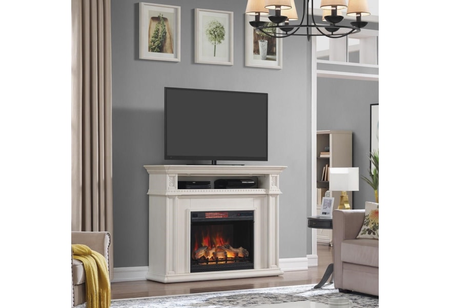 Twin Star Home Swedish Classics 28wm7541 H438 Fireplace Wall