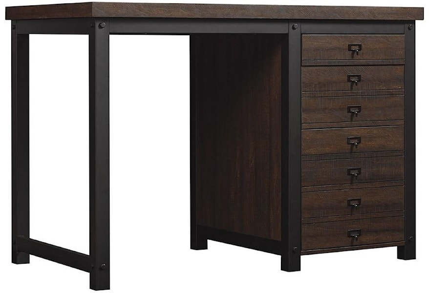 Twin Star Home Uptown Loft Od6490 52 Pd01 Writing Desk With 3