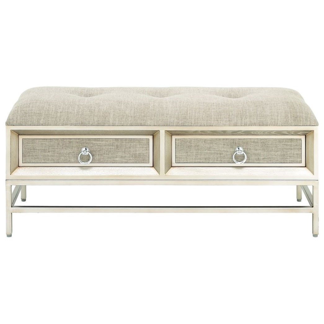 Uma Enterprises Inc Accent Furniture Metal Wood Mirror Storage