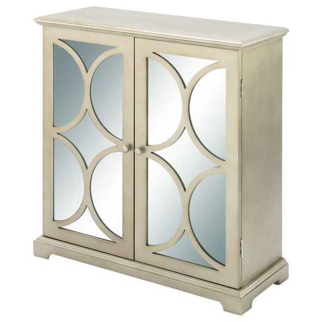 Uma Enterprises Inc Accent Furniture Wood Mirror Cabinet