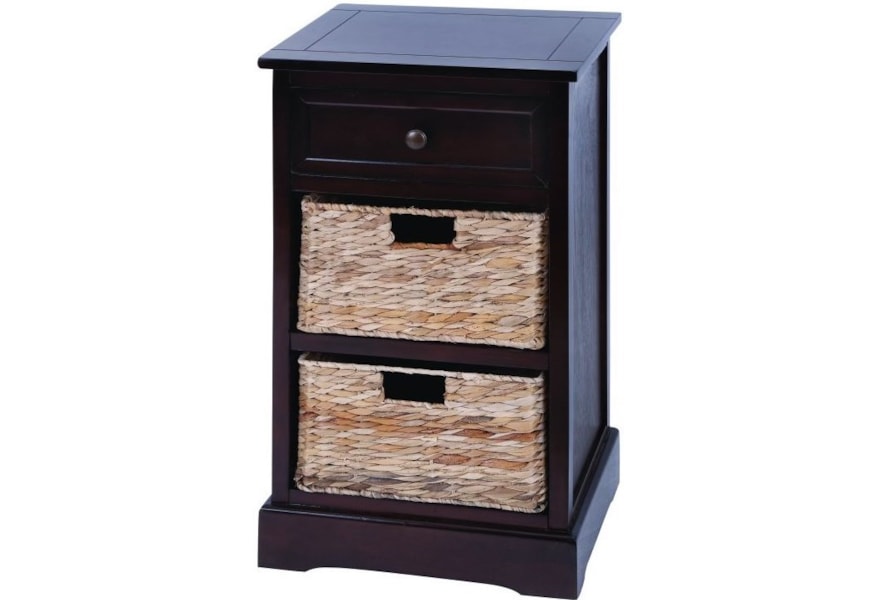 Uma Enterprises Inc Accent Furniture Wood Wicker Basket Uma Enterprises Inc Accent Furniture Wood Wicker Basket
