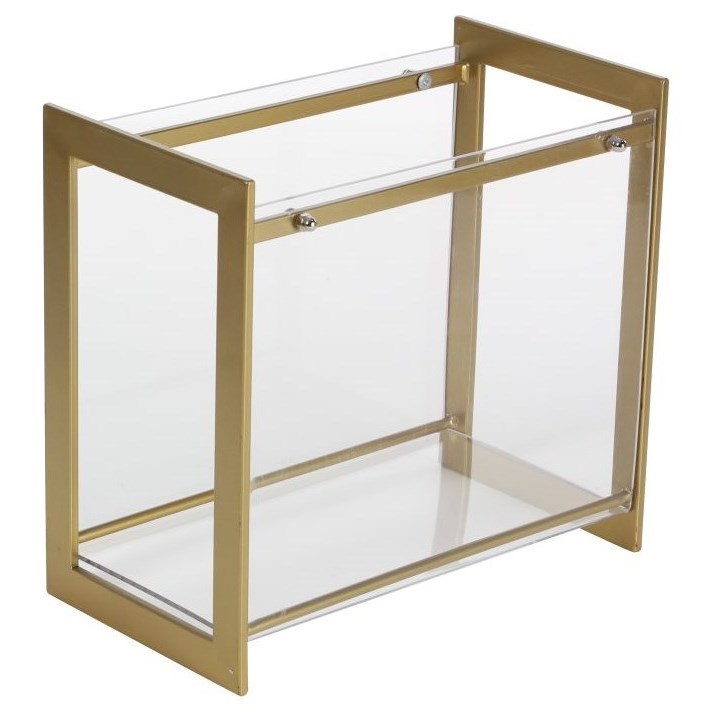 Uma Enterprises Inc Accessories Metal Acrylic Magazine Holder