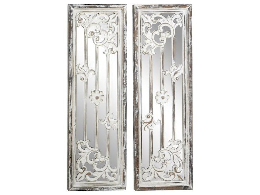Uma Enterprises Inc Mirrors Wall Decor Mirrors Set Of 2 Howell