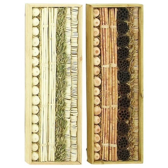 Uma Enterprises Inc Wall Art Wood Dried Wall Decor Set Of 2