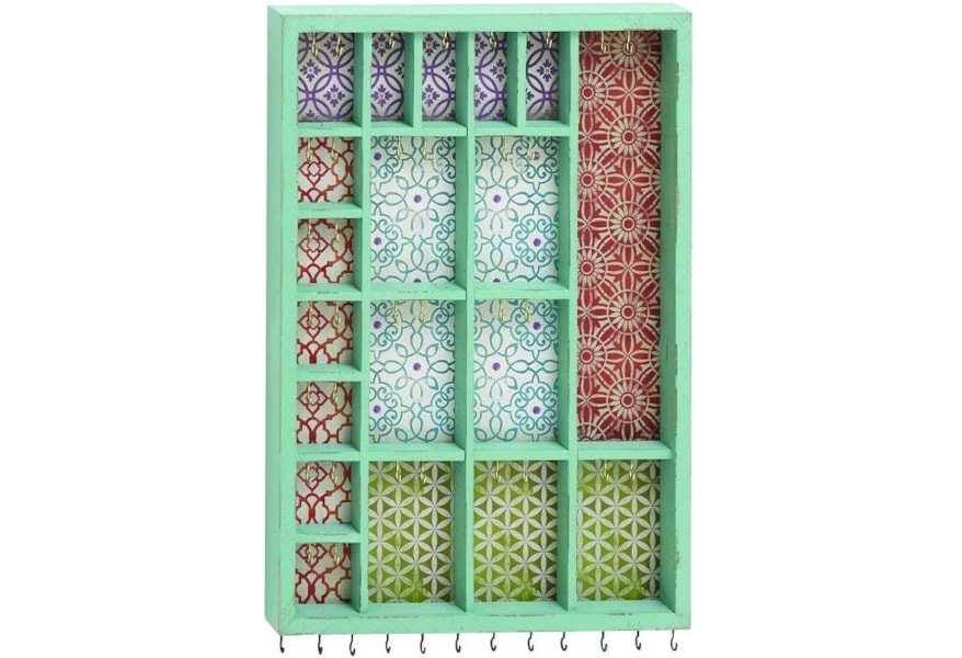 Uma Enterprises Inc Wall Art Wood Wall Jewelry Holder Wilcox