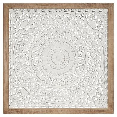 Uma Enterprises Inc Wall Art Wood Carved Wall Decor Howell