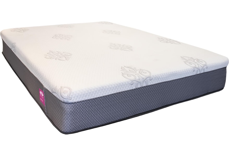 United Bedding Lotus King 8 Inch Gel Memory Foam Mattress Johnny Janosik Mattresses