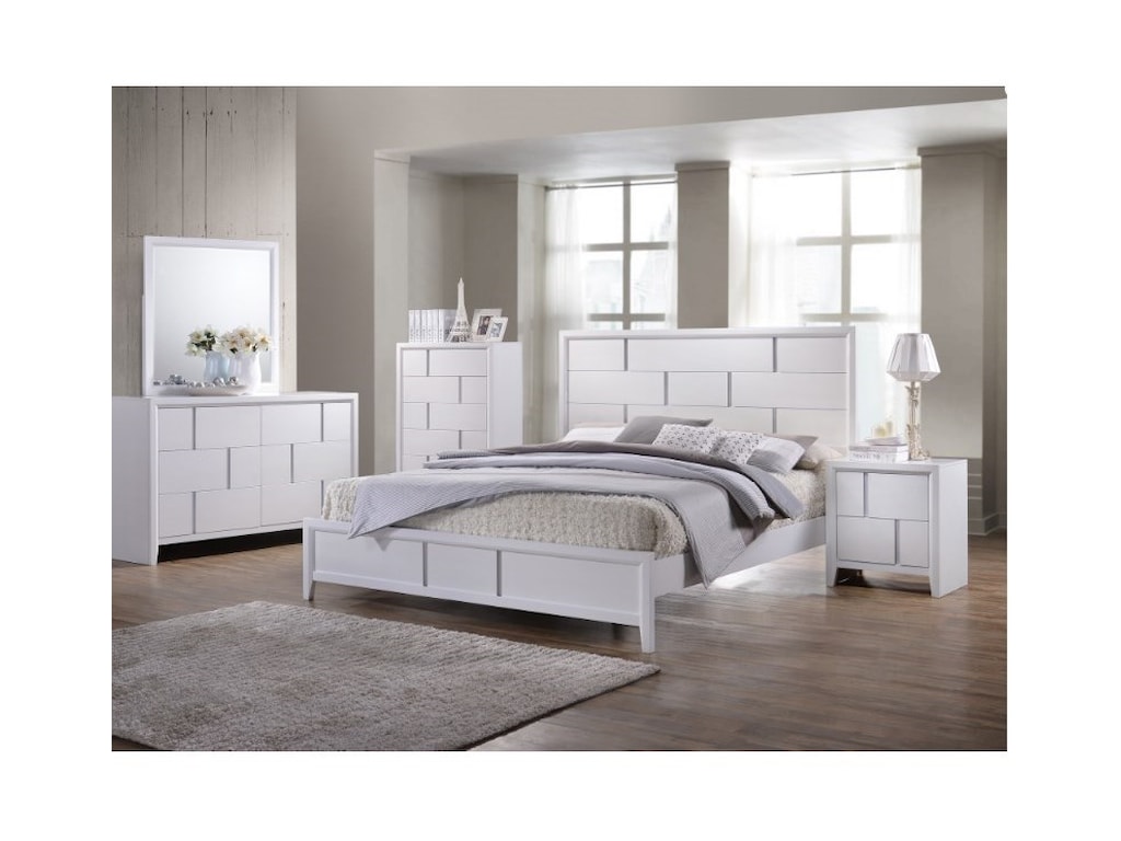 United Furniture Industries 1011King Panel Bed