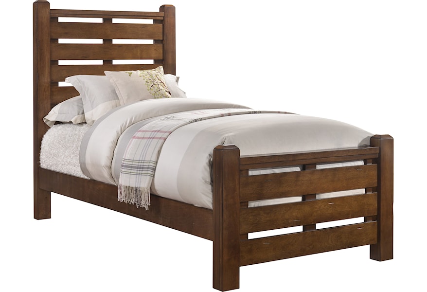 United Furniture Industries 1022 Logan Twin Bed Catalog Outlet