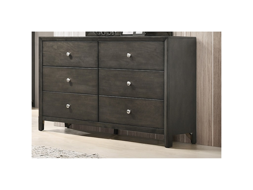 United Furniture Industries Grant 1060 10 Transitional Dresser