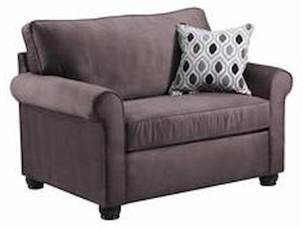 1530 Twin Sleeper Sofa By United Furniture Industries At Fair North Carolina