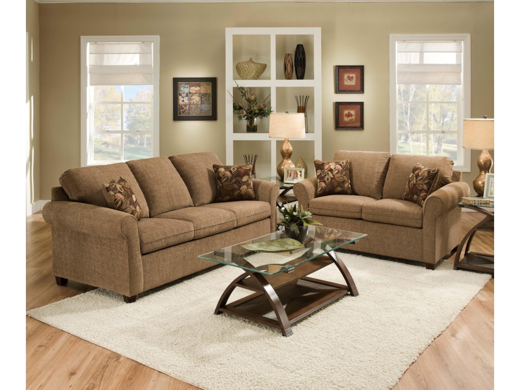 United Furniture Industries 1630Transitional Queen Sleeper