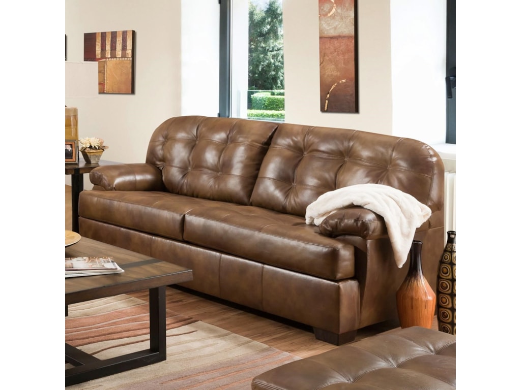2037 Casual Sofa With Tufted Back By United Furniture Industries At Household