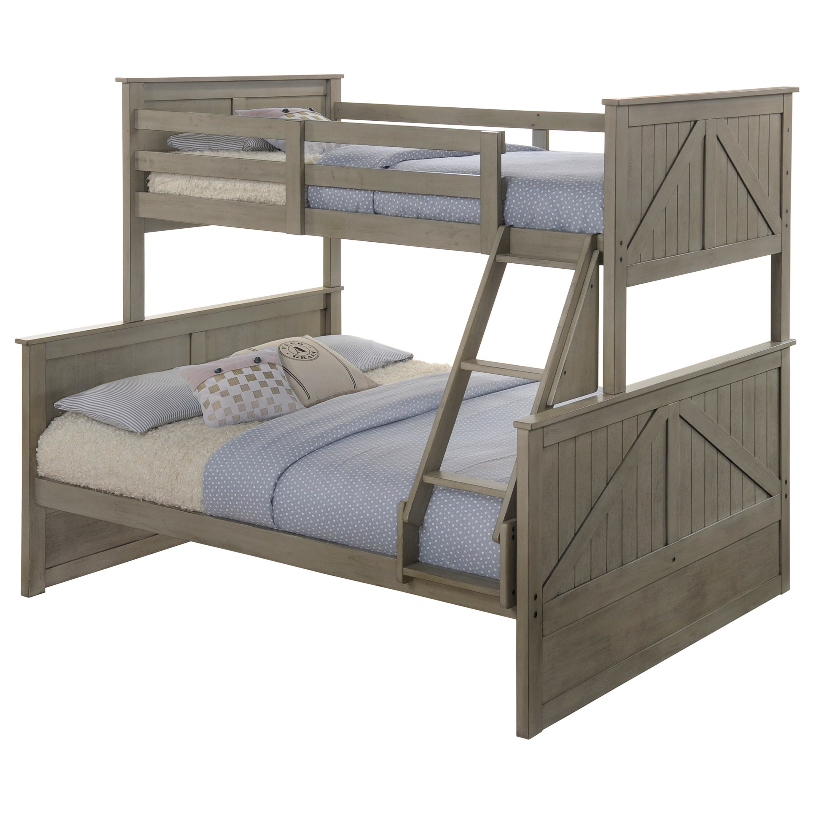 bunk bed frame twin over full