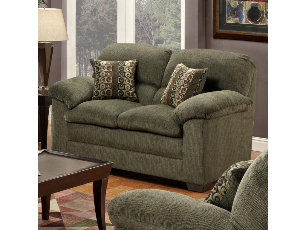 United Furniture Industries 3684Stationary Loveseat