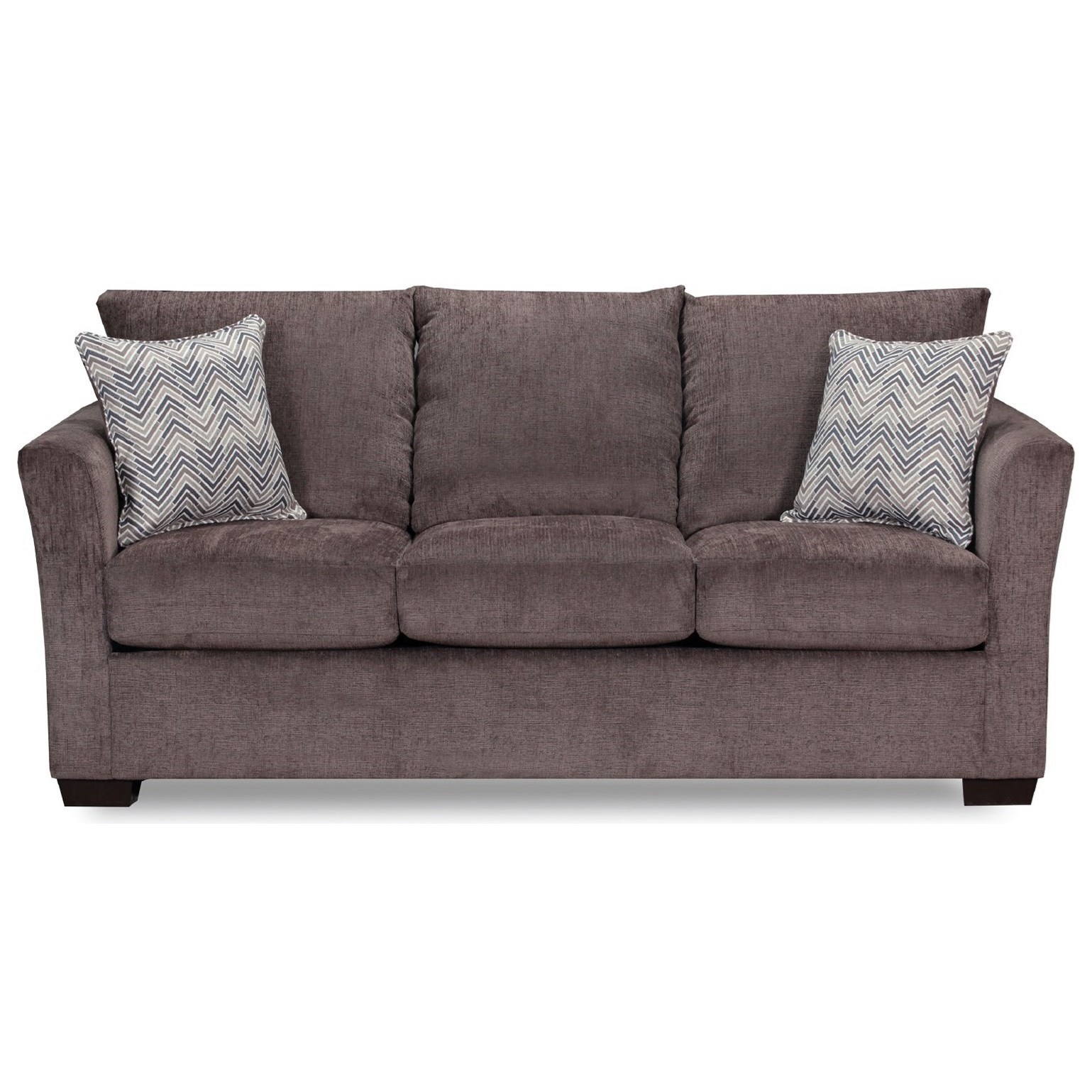 United Furniture Industries 4206 4206 04q Transitional Queen Sleeper Sofa Household Furniture Sleeper Sofas